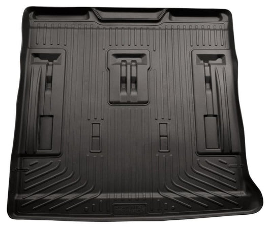 Husky Liners 07-13 GM Escalade/Suburban/Yukon WeatherBeater Black Rear Cargo Liners | husky-liners-07-13-gm-escalade-suburban-yukon-weatherbeater-black-rear-cargo-liners | Floor Mats - Rubber | Husky Liners