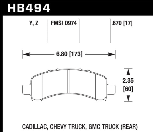 Hawk LTS Street Brake Pads | hawk-lts-street-brake-pads-38 | Brake Pads - OE | Hawk Performance