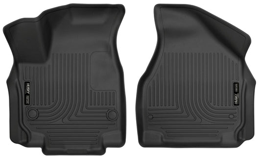 Husky Liners 2017 Chrysler Pacifica X-Act Contour Black Floor Liners | husky-liners-2017-chrysler-pacifica-x-act-contour-black-floor-liners | Floor Mats - Rubber | Husky Liners