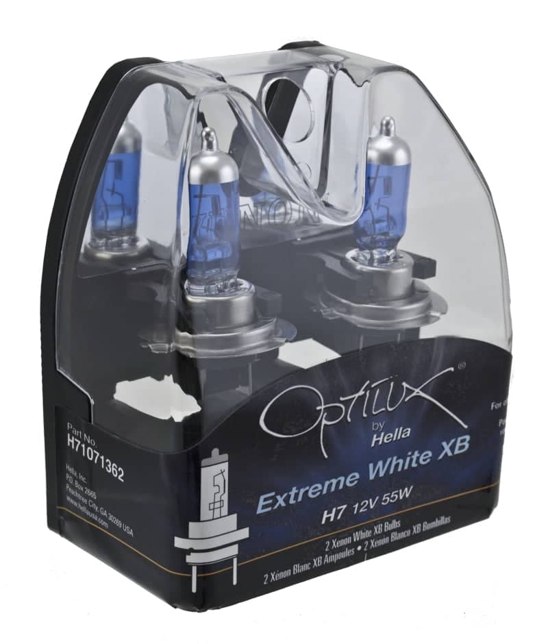 Hella Optilux 12V/55W H7 Extreme Blue Bulb (Pair) | hella-optilux-12v-55w-h7-extreme-blue-bulb-pair | Bulbs | Hella