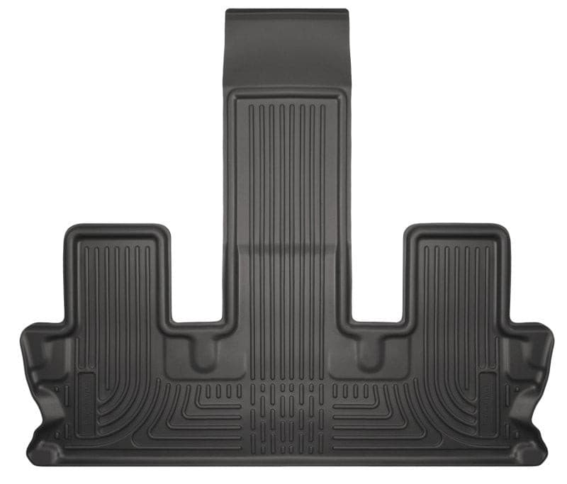 Husky Liners 14 Toyota Highlander Weatherbeater Black 3rd Seat Floor Liner | husky-liners-14-toyota-highlander-weatherbeater-black-3rd-seat-floor-liner | Floor Mats - Rubber | Husky Liners