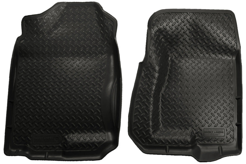 Husky Liners 99-06 GM Suburban/Yukon/Full Size Truck/Hummer/Escalade Classic Style Black Floor Liner | husky-liners-99-06-gm-suburban-yukon-full-size-truck-hummer-escalade-classic-style-black-floor-liner | Floor Mats - Rubber | Husky Liners