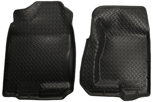 Husky Liners 99-06 GM Suburban/Yukon/Full Size Truck/Hummer/Escalade Classic Style Black Floor Liner | husky-liners-99-06-gm-suburban-yukon-full-size-truck-hummer-escalade-classic-style-black-floor-liner | Floor Mats - Rubber | Husky Liners