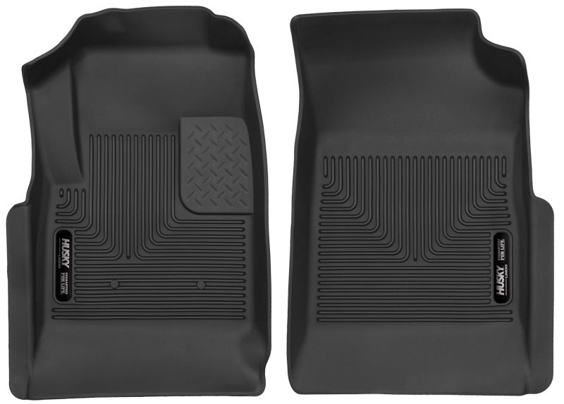 Husky Liners 15 Chevy Colorado / GMC Canyon X-Act Contour Black Front Floor Liners | husky-liners-15-chevy-colorado-gmc-canyon-x-act-contour-black-front-floor-liners | Floor Mats - Rubber | Husky Liners