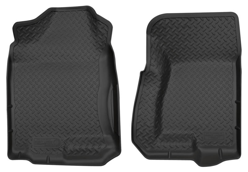 Husky Liners 99-06 GM Suburban/Yukon/Full Size Truck/Hummer/Escalade Classic Style Black Floor Liner | husky-liners-99-06-gm-suburban-yukon-full-size-truck-hummer-escalade-classic-style-black-floor-liner | Floor Mats - Rubber | Husky Liners