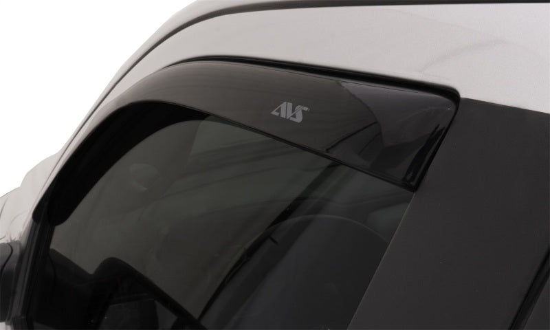 AVS 04-14 Ford F-150 Supercab Ventvisor In-Channel Window Deflectors 2pc - Smoke | avs-04-14-ford-f-150-supercab-ventvisor-in-channel-window-deflectors-2pc-smoke | Wind Deflectors | AVS