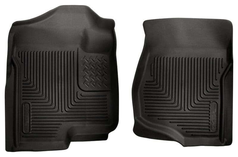 Husky Liners 07-12 GM Silverado/Tahoe/Suburban/Escalade X-Act Contour Black Floor Liners | husky-liners-07-12-gm-silverado-tahoe-suburban-escalade-x-act-contour-black-floor-liners | Floor Mats - Rubber | Husky Liners