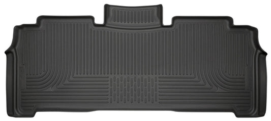 Husky Liners 2017 Chrysler Pacifica (Stow and Go) 2nd Row Black Floor Liners | husky-liners-2017-chrysler-pacifica-stow-and-go-2nd-row-black-floor-liners | Floor Mats - Rubber | Husky Liners