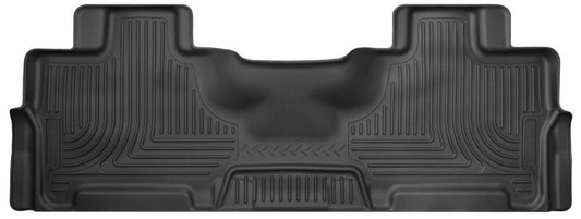 Husky Liners 2015 Ford Expedition/Lincoln Navigator WeatherBeater 2nd Row Black Floor Liner | husky-liners-2015-ford-expedition-lincoln-navigator-weatherbeater-2nd-row-black-floor-liner | Floor Mats - Rubber | Husky Liners