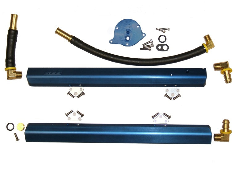 BBK 86-93 Mustang 5.0 High Flow Billet Aluminum Fuel Rail Kit | bbk-86-93-mustang-5-0-high-flow-billet-aluminum-fuel-rail-kit | Fuel Rails | BBK