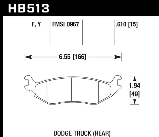 Hawk LTS Street Brake Pads | hawk-lts-street-brake-pads-43 | Brake Pads - OE | Hawk Performance