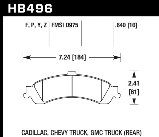 Hawk LTS Street Brake Pads | hawk-lts-street-brake-pads-39 | Brake Pads - OE | Hawk Performance