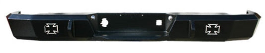 Iron Cross 99-16 Ford F-250/350/450 Super Duty Heavy Duty Base Rear Bumper - Gloss Black | iron-cross-99-16-ford-f-250-350-450-super-duty-heavy-duty-base-rear-bumper-gloss-black | Bumpers - Steel | Iron Cross