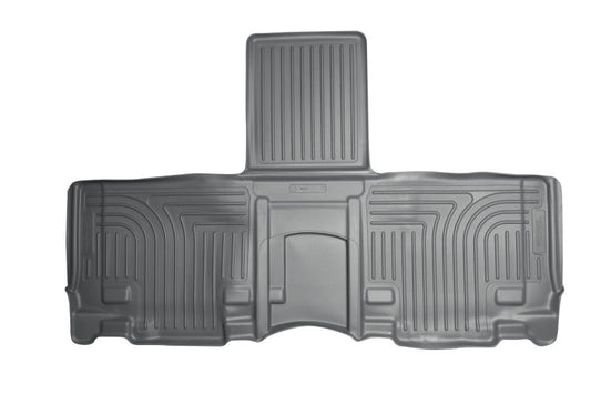 Husky Liners 11-12 Toyota Sienna WeatherBeater 2nd Row Gray Floor Liners | husky-liners-11-12-toyota-sienna-weatherbeater-2nd-row-gray-floor-liners | Floor Mats - Rubber | Husky Liners