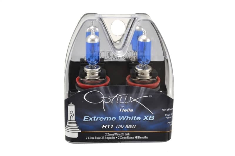 Hella H11 12V 55W Xenon White XB Bulb (Pair) | hella-h11-12v-55w-xenon-white-xb-bulb-pair | Driving Lights | Hella