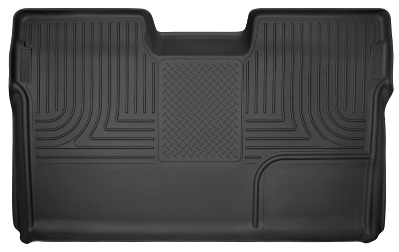 Husky Liners 09-12 Ford F-150 Super Crew WeatherBeater Black Rear Cargo Liner | husky-liners-09-12-ford-f-150-super-crew-weatherbeater-black-rear-cargo-liner | Floor Mats - Rubber | Husky Liners