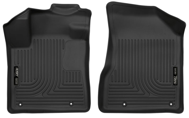 Husky Liners 2015 Nissan Murano Weatherbeater Black Front Floor Liners | husky-liners-2015-nissan-murano-weatherbeater-black-front-floor-liners | Floor Mats - Rubber | Husky Liners