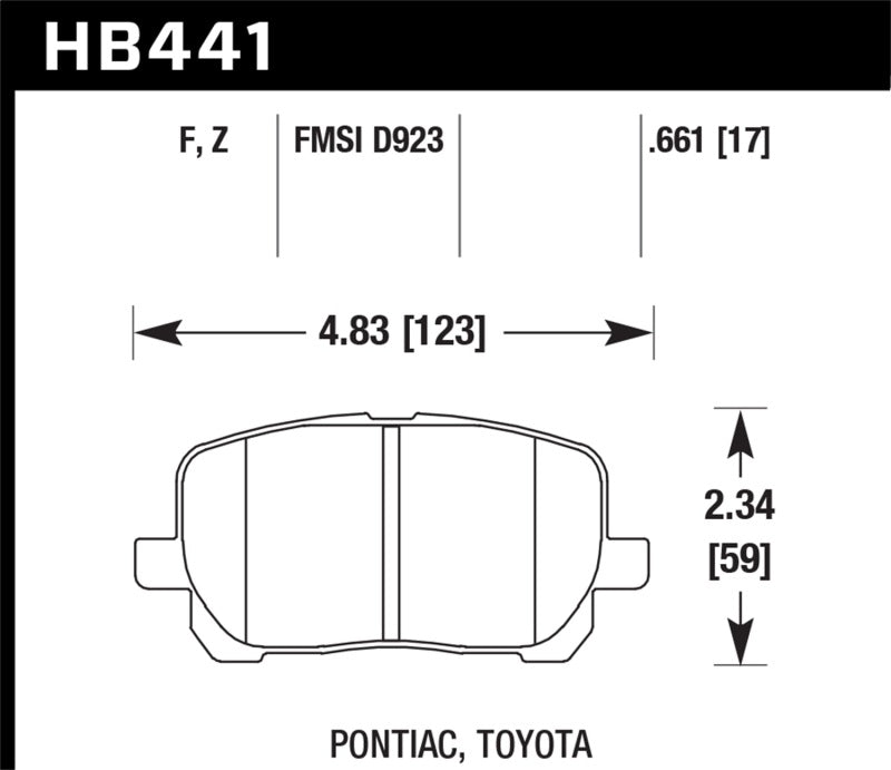 Hawk HPS Street Brake Pads | hawk-hps-street-brake-pads-80 | Brake Pads - Performance | Hawk Performance