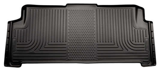 Husky Liners 08-12 Chrysler Town Country/Dodge Grand Caravan WeatherBeater 2nd Row Black Floor Liner | husky-liners-08-12-chrysler-town-country-dodge-grand-caravan-weatherbeater-2nd-row-black-floor-liner | Floor Mats - Rubber | Husky Liners