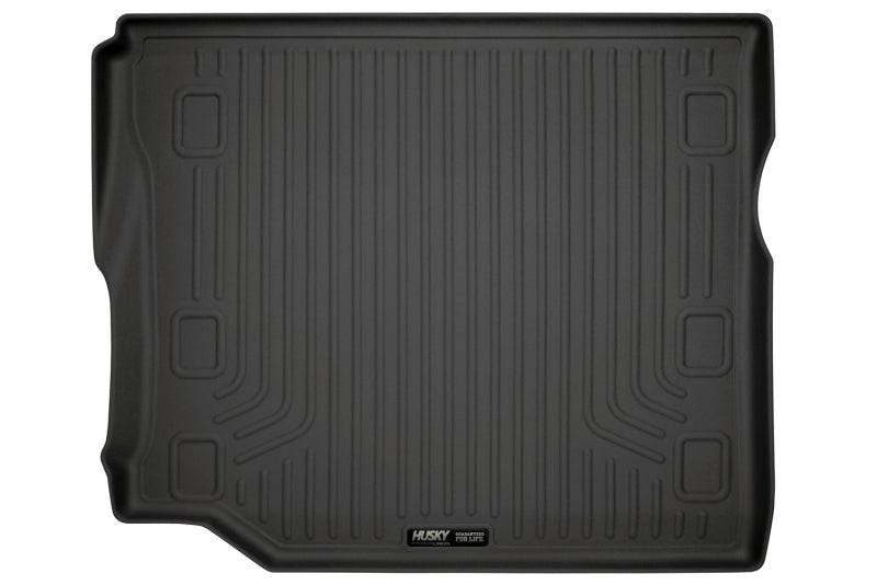 Husky Liners 2018 Jeep Wrangler Unlimited (w/Subwoofer) WeatherBeater Black Rear Cargo Liner | husky-liners-2018-jeep-wrangler-unlimited-w-subwoofer-weatherbeater-black-rear-cargo-liner | Floor Mats - Rubber | Husky Liners