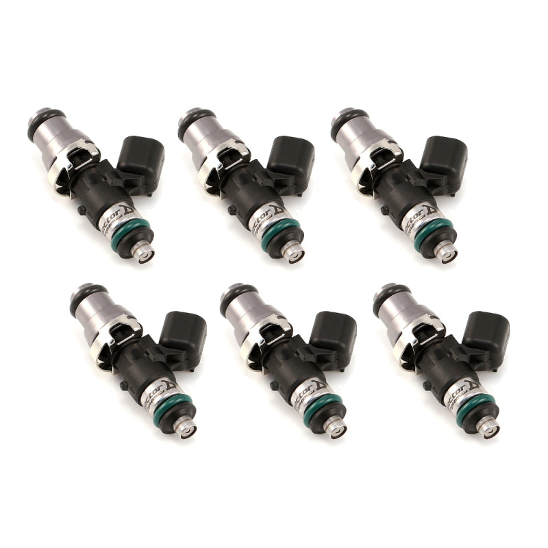 Injector Dynamics 1340cc Injectors - 48mm Length - 14mm Grey Top - 14mm Lower O-Ring (Set of 6) | injector-dynamics-1340cc-injectors-48mm-length-14mm-grey-top-14mm-lower-o-ring-set-of-6 | Fuel Injector Sets - 6Cyl | Injector Dynamics