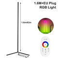 1.1/1.4/1.6M RGB Corner Floor Lamp Modern Colour Remote Minimalist LED Standing Light