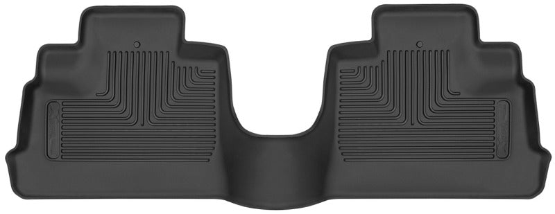 Husky Liners 2007-2014 Jeep Wrangler 4Dr (Unlimited) X-Act Contour Black 2nd Row Floor Liners | husky-liners-2007-2014-jeep-wrangler-4dr-unlimited-x-act-contour-black-2nd-row-floor-liners | Floor Mats - Rubber | Husky Liners