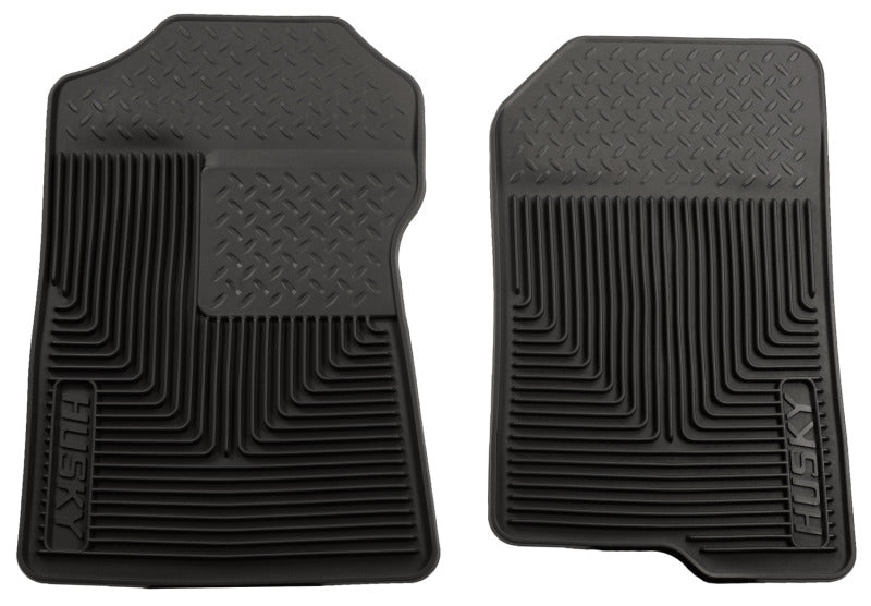 Husky Liners 98-02 Ford Expedition/F-150/Lincoln Navigator Heavy Duty Black Front Floor Mats | husky-liners-98-02-ford-expedition-f-150-lincoln-navigator-heavy-duty-black-front-floor-mats | Floor Mats - Rubber | Husky Liners