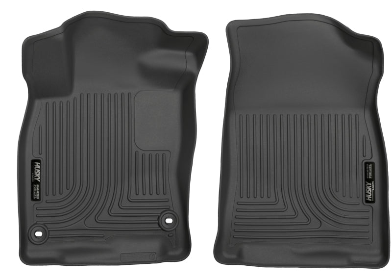 Husky Liners 16-18 Honda Civic X-Act Contour Black Front Floor Liners | husky-liners-16-18-honda-civic-x-act-contour-black-front-floor-liners | Floor Mats - Rubber | Husky Liners
