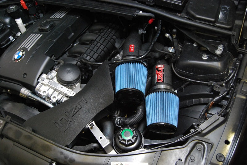 Injen 07-09 335i E92 / 08-09 135i E82 3.0L L6 Twin intake Wrinkle Black Short Ram Intake | injen-07-09-335i-e92-08-09-135i-e82-3-0l-l6-twin-intake-wrinkle-black-short-ram-intake | Cold Air Intakes | Injen