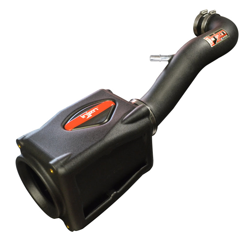 Injen 2018+ Jeep Wrangler JL V6-3.6L Wrinkle Black Power-Flow Air Intake System | injen-2018-jeep-wrangler-jl-v6-3-6l-wrinkle-black-power-flow-air-intake-system | Cold Air Intakes | Injen
