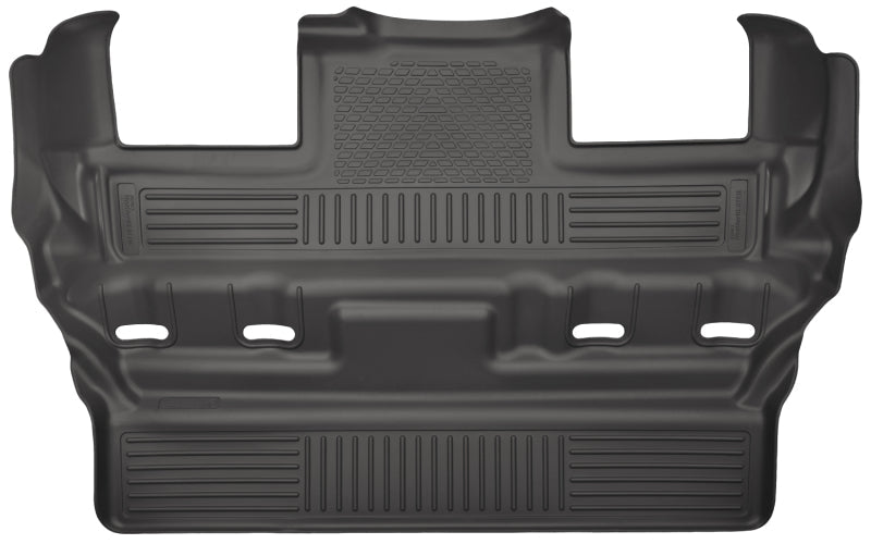 Husky Liners 2015 GM Escalade/Tahoe/Yukon WeatherBeater Black 3rd Seat (Bucket 2nd) Floor Liner | husky-liners-2015-gm-escalade-tahoe-yukon-weatherbeater-black-3rd-seat-bucket-2nd-floor-liner | Floor Mats - Rubber | Husky Liners
