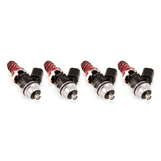 Injector Dynamics 1340cc Injectors - 48mm Length - 11mm Red Top - S2000 Lower Config (Set of 4) | injector-dynamics-1340cc-injectors-48mm-length-11mm-red-top-s2000-lower-config-set-of-4 | Fuel Injector Sets - 4Cyl | Injector Dynamics