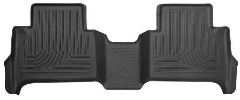 Husky Liners 15 Chevrolet Colorado Crew Cab WeatherBeater Black 2nd Seat Floor Liners | husky-liners-15-chevrolet-colorado-crew-cab-weatherbeater-black-2nd-seat-floor-liners | Floor Mats - Rubber | Husky Liners