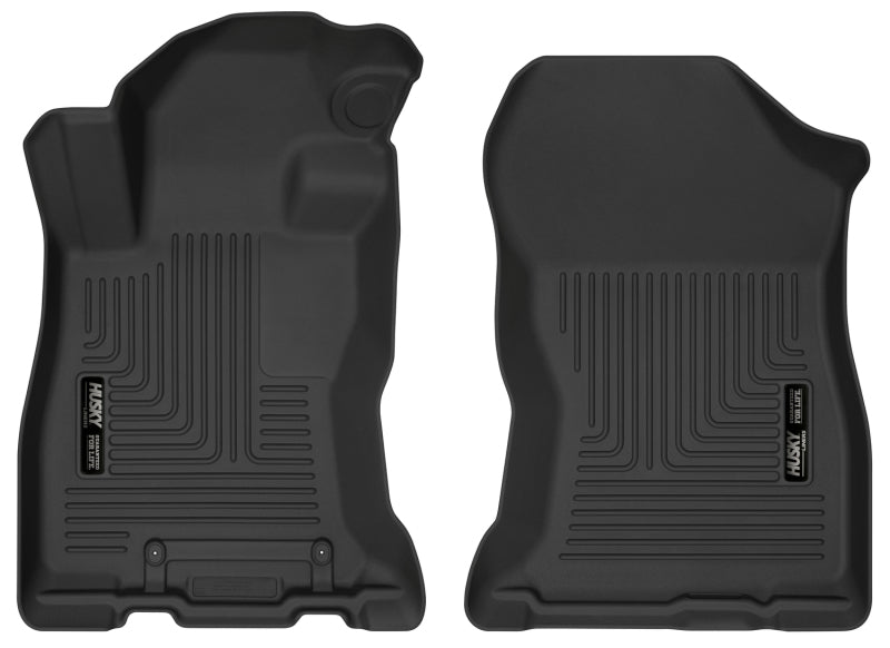 Husky Liners 2019 Subaru Forester Black Front Floor Liners | husky-liners-2019-subaru-forester-black-front-floor-liners | Floor Mats - Rubber | Husky Liners