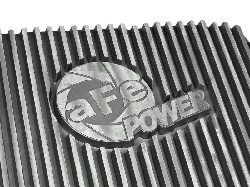 Transmission Pan Cover (Raw); Dodge Diesel Trucks 07.5-12 L6-6.7L (td) | transmission-pan-cover-raw-dodge-diesel-trucks-07-5-12-l6-6-7l-td | Diff Covers | aFe