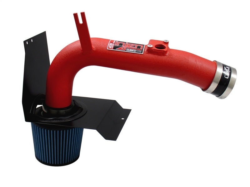 Injen 08-13 Subaru WRX/STi 2.5L (t) Wrinkle Red Cold Air Intake | injen-08-13-subaru-wrx-sti-2-5l-t-wrinkle-red-cold-air-intake | Cold Air Intakes | Injen