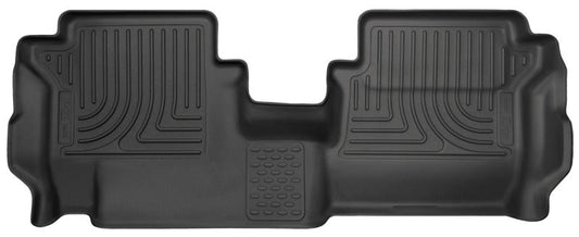Husky Liners 14-15 Ford Transit Connect Weatherbeater Black 2nd Seat Floor Liner | husky-liners-14-15-ford-transit-connect-weatherbeater-black-2nd-seat-floor-liner | Floor Mats - Rubber | Husky Liners