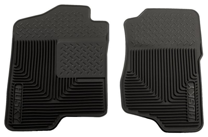 Husky Liners 07-12 GM Silverado/Sierra/Tahoe/Yukon/Escalade Heavy Duty Black Front Floor Mats | husky-liners-07-12-gm-silverado-sierra-tahoe-yukon-escalade-heavy-duty-black-front-floor-mats | Floor Mats - Rubber | Husky Liners