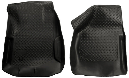 Husky Liners 00-07 Ford F Series SuperDuty Reg./Super/Super Crew Cab Classic Style Black Floor Liner | husky-liners-00-07-ford-f-series-superduty-reg-super-super-crew-cab-classic-style-black-floor-liner | Floor Mats - Rubber | Husky Liners