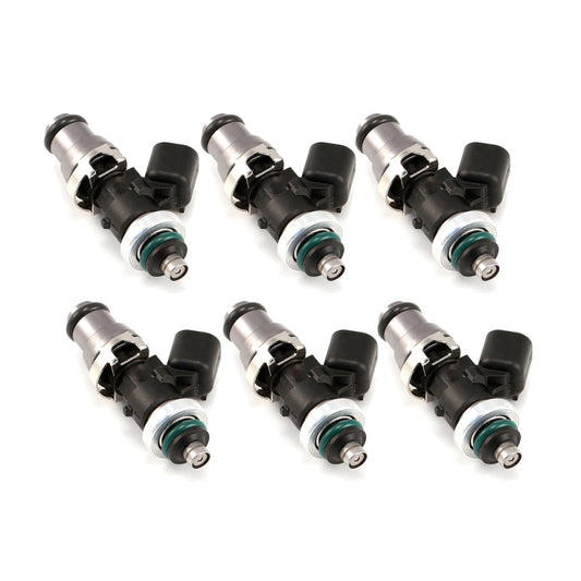 Injector Dynamics 1700cc Injectors-48mm Length-14mm Top - 14mm Low O-Ring (R35 Low Spacer)(Set of 6) | injector-dynamics-1700cc-injectors-48mm-length-14mm-top-14mm-low-o-ring-r35-low-spacerset-of-6 | Fuel Injector Sets - 6Cyl | Injector Dynamics