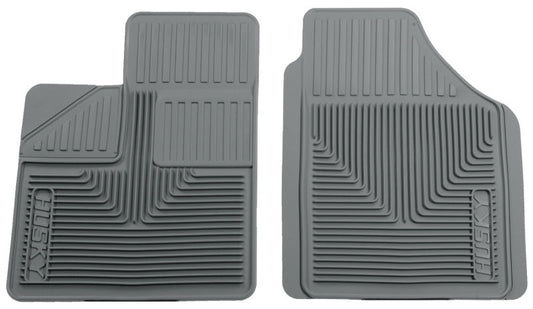 Husky Liners 01-06 Acura MDX/03-08 Honda Pilot Heavy Duty Gray Front Floor Mats | husky-liners-01-06-acura-mdx-03-08-honda-pilot-heavy-duty-gray-front-floor-mats | Floor Mats - Rubber | Husky Liners