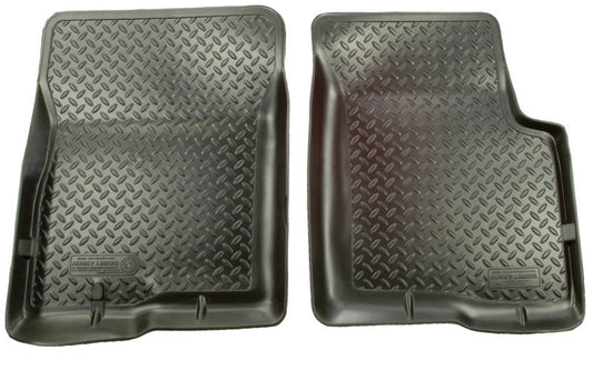 Husky Liners 00-04 Toyota Tundra/01-04 Toyota Sequoia Classic Style Black Floor Liners | husky-liners-00-04-toyota-tundra-01-04-toyota-sequoia-classic-style-black-floor-liners | Floor Mats - Rubber | Husky Liners