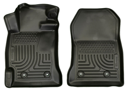 Husky Liners 13 Scion FR-S / Subaru BRZ Weatherbeater Black Front Floor Liners | husky-liners-13-scion-fr-s-subaru-brz-weatherbeater-black-front-floor-liners | Floor Mats - Rubber | Husky Liners