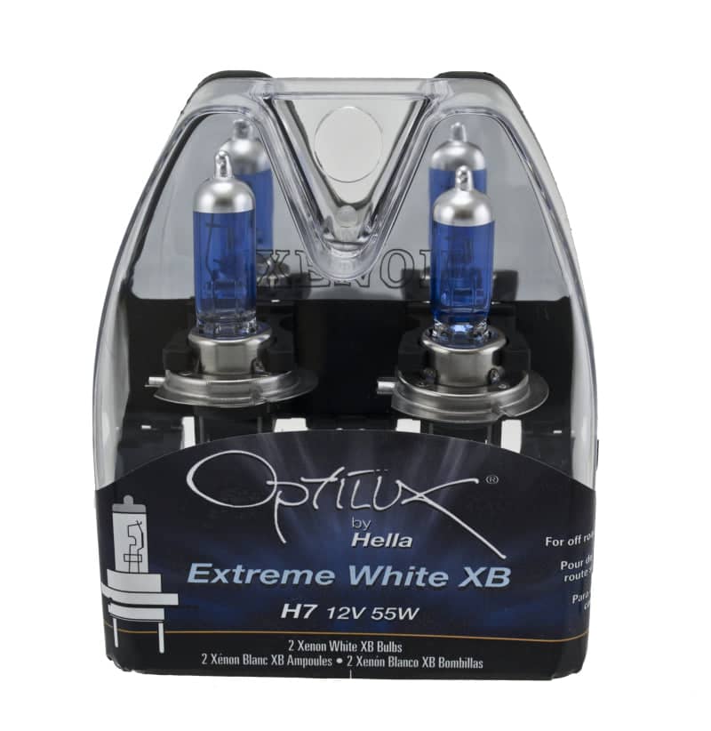 Hella Optilux 12V/55W H7 Extreme Blue Bulb (Pair) | hella-optilux-12v-55w-h7-extreme-blue-bulb-pair | Bulbs | Hella