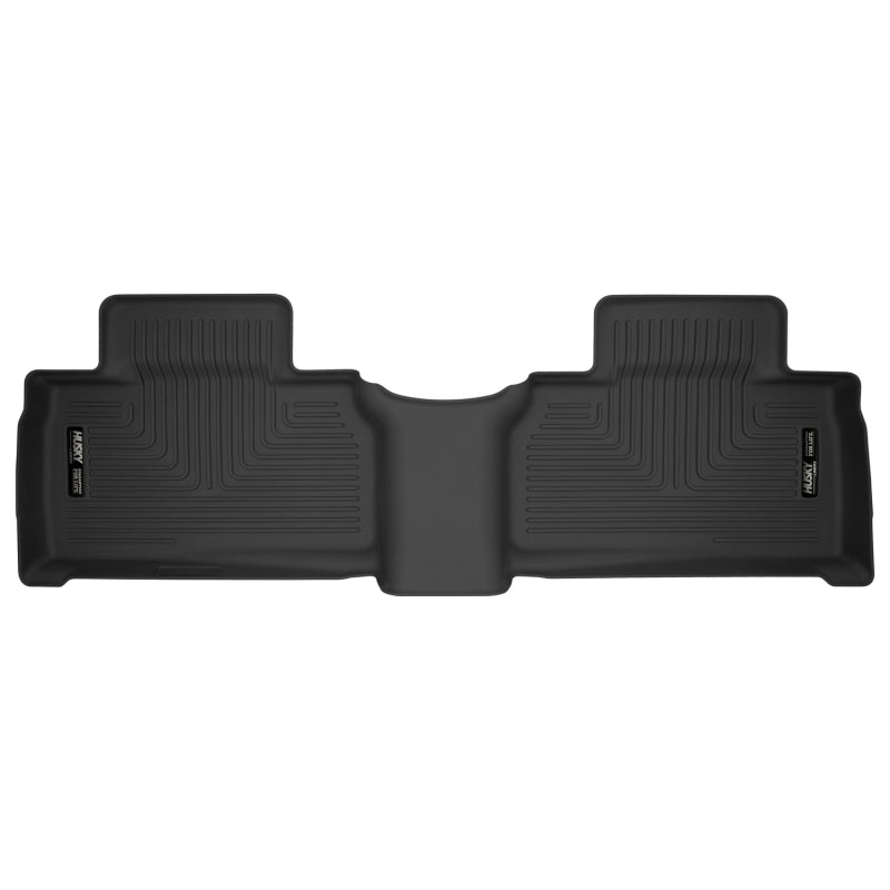 Husky Liners 2020+ Ford Explorer X-Act Contour Black 2nd Seat Floor Liners | husky-liners-2020-ford-explorer-x-act-contour-black-2nd-seat-floor-liners | Floor Mats - Rubber | Husky Liners