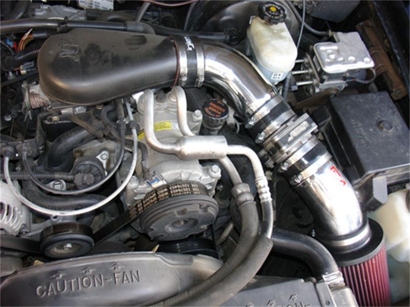 Injen 94-04 S10 Sonoma Jimmy Blazer 4.3L V6 Wrinkle Black Power-Flow Air Intake System | injen-94-04-s10-sonoma-jimmy-blazer-4-3l-v6-wrinkle-black-power-flow-air-intake-system | Cold Air Intakes | Injen