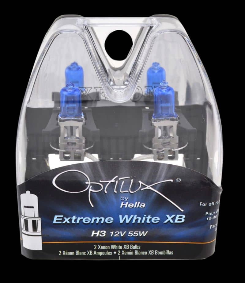 Hella H3 12V 55W Xen White XB Bulb (Pair) | hella-h3-12v-55w-xen-white-xb-bulb-pair | Bulbs | Hella