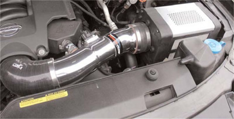 Injen 04-10 QX56 / 04-12 Amada/Titan V8 5.6L w/Power Box Wrinkle Black Power-Flow Air Intake System | injen-04-10-qx56-04-12-amada-titan-v8-5-6l-w-power-box-wrinkle-black-power-flow-air-intake-system | Cold Air Intakes | Injen