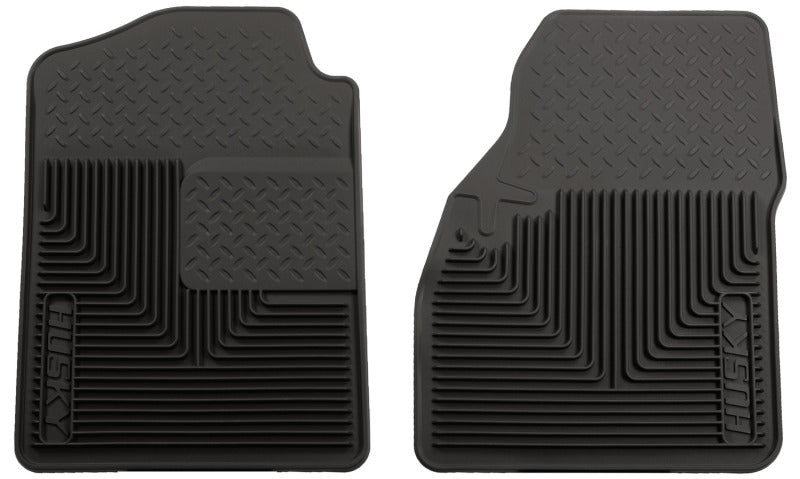 Husky Liners 00-06 Chevy Silverado/Suburban/GMC Sierra/Yukon Heavy Duty Black Front Floor Mats | husky-liners-00-06-chevy-silverado-suburban-gmc-sierra-yukon-heavy-duty-black-front-floor-mats | Floor Mats - Rubber | Husky Liners